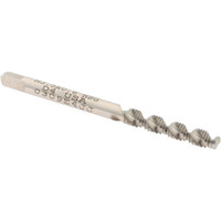 Hertel Spiral Flute Tap: M3.5x0.60 Metric Coarse, 2 Flutes, Bottoming, 6H Class of Fit, High Speed Steel 1-15/16" OAL, Right Hand Thread, D4 K027654AS - 77428217