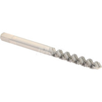 Hertel Spiral Flute Tap: M5x0.80 Metric Coarse, 3 Flutes, Plug, 6H Class of Fit, High Speed Steel 2-3/8" OAL, Right Hand Thread, D4 K027662AS - 77428522