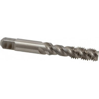 Kennametal Spiral Flute Tap: M10x1.50 Metric Coarse, 3 Flutes, Bottoming, 6H Class of Fit, Vanadium High Speed Steel, Bright/Uncoated 0.745" Thread Length, 2-15/16" OAL, Right Hand Thread, D6 4130610 - 88416607