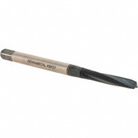 Kennametal Spiral Flute Tap: M3x0.50 Metric Coarse, 3 Flutes, Modified Bottoming, 6H Class of Fit, Vanadium High Speed Steel, AlCrTiN Coated 16 mm Thread Length, 1-15/16" OAL, Right Hand Thread, D3, Series T692 5708382 - 57448854