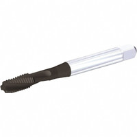 Kennametal Spiral Flute Tap: M8x1.25 Metric Coarse, 3 Flutes, Modified Bottoming, 6H Class of Fit, Vanadium High Speed Steel, TiN/CrC/C Coated 15 mm Thread Length, 90 mm OAL, Right Hand Thread, H6, Series T686 5689996 - 57449803