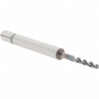 OSG Spiral Flute Tap: M1.6x0.35 Metric Coarse, 2 Flutes, Semi-Bottoming, 6H Class of Fit, Powdered Metal, V Coated 40 mm OAL, Right Hand Thread, D3, Series 16500 1650003108 - 49195563
