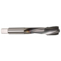OSG Spiral Flute Tap: M10x1.50 Metric Coarse, 3 Flutes, Modified Bottoming, 6H Class of Fit, Powdered Metal, TICN Coated 2-15/16" OAL, Right Hand Thread, D6 1706108 - 33079294