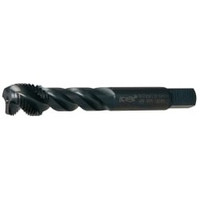 OSG Spiral Flute Tap: M16x1.50 Metric Fine, 3 Flutes, Modified Bottoming, 6H Class of Fit, Vanadium High Speed Steel, Oxide Coated 100 mm OAL, Right Hand Thread 2292801 - 67240655