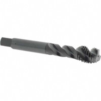 OSG Spiral Flute Tap: M16x2.00 Metric Coarse, 3 Flutes, Modified Bottoming, 6H Class of Fit, Vanadium High Speed Steel, Oxide Coated 110 mm OAL, Right Hand Thread 2292901 - 88535059