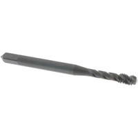 OSG Spiral Flute Tap: M4x0.70 Metric Coarse, 3 Flutes, Bottoming, 6H Class of Fit, Vanadium High Speed Steel, Oxide Coated 3/4" Thread Length, 2-1/8" OAL, Right Hand Thread, D4, Series 343 1755301 - 70852066