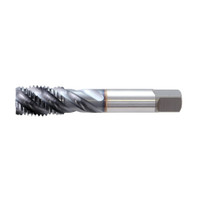 OSG Spiral Flute Tap: M6x0.75 Metric Fine, 3 Flutes, Modified Bottoming, 6H Class of Fit, Powdered Metal, TICN Coated 8 mm Thread Length, 80 mm OAL, Right Hand Thread, D4, Series 16500 1650000708 - 92886415
