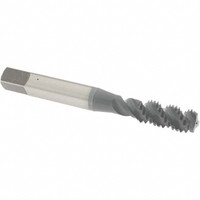 OSG Spiral Flute Tap: M8x1.25 Metric Coarse, 3 Flutes, Bottoming, 6H Class of Fit, High Speed Steel, elektraLUBE Coated 2-23/32" OAL, Right Hand Thread, D5, Series 143 1986402 - 65027088