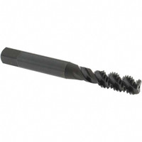 OSG Spiral Flute Tap: M8x1.25 Metric Coarse, 3 Flutes, Bottoming, 6H Class of Fit, High Speed Steel, Oxide Coated 2-23/32" OAL, Right Hand Thread 2988401 - 04622304