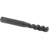 OSG Spiral Flute Tap: M8x1.25 Metric Coarse, 3 Flutes, Bottoming, 6H Class of Fit, High Speed Steel, Oxide Coated 2-23/32" OAL, Right Hand Thread, D5, Series 142 1986401 - 64162415