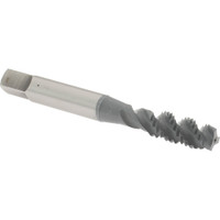 OSG Spiral Flute Tap: M8x1.25 Metric Coarse, 3 Flutes, Plug, 6H Class of Fit, High Speed Steel, elektraLUBE Coated 2-23/32" OAL, Right Hand Thread, D5, Series 143 1986302 - 65026080