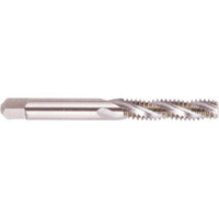 Regal Cutting Tools Spiral Flute Tap: M5 x 0.80, Metric, 2 Flute, Bottoming, 6H Class of Fit, High Speed Steel, Bright/Uncoated 0.875" Thread Length, 2.375" OAL, Right Hand Flute, Right Hand Thread, D4, Series Premium 027613AS - 66126970