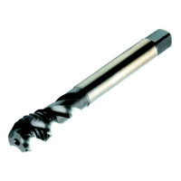 Sandvik Coromant Spiral Flute Tap: M12 x 1.75, Metric, 3 Flute, Semi-Bottoming, 6H Class of Fit, Powdered Metal, FeN Finish 16.00 mm Thread Length, 89.00 mm OAL, Right Hand Flute, Right Hand Thread, D6, Series CoroTap 300 8248780 - 98024177