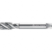 Walter Prototyp Spiral Flute Tap: M10x1.5, Metric, 3 Flute, Modified Bottoming, 6H Class of Fit, Cobalt, Bright/Uncoated Finish 15.00 mm Thread Length, 100.00 mm OAL, Right Hand Flute, Right Hand Thread, Series P20569 6244553 - 36361988