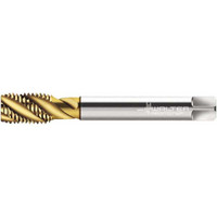 Walter Prototyp Spiral Flute Tap: M16x1.50 Metric Fine, 4 Flutes, Modified Bottoming, 6G Class of Fit, Cobalt, TIN Coated 15 mm Thread Length, 100 mm OAL, Right Hand Thread, Series P2158905 6244684 - 36371219