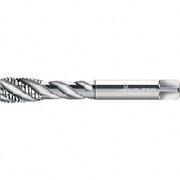Walter Prototyp Spiral Flute Tap: M48x1.50 Metric Fine, 6 Flutes, Modified Bottoming, 6H Class of Fit, Cobalt, Bright/Uncoated 22 mm Thread Length, 190 mm OAL, Right Hand Thread, Series P21569 6244666 - 36359065