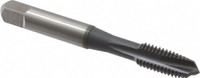 Accupro Spiral Point Tap: M8 x 1.25, Metric Coarse, 3 Flutes, Plug, 6H, Powdered Metal, TiCN Finish Right Hand, D5 31065-00C - 62490891