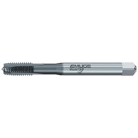 EMUGE-FRANKEN Spiral Point Tap: M10x1.50 Metric, 3 Flutes, Plug, 6H Class of Fit, TiCN Coated 22 mm Thread Length, 100 mm OAL, Right Hand, Series BU499300 BU499300.0100 - 46149563
