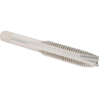 Hertel Spiral Point Tap: M12x1.75 Metric Coarse, 3 Flutes, Plug, 6H Class of Fit, High Speed Steel Right Hand, D6, K027767AS - 87145728