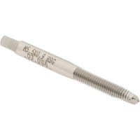 Hertel Spiral Point Tap: M5.5x0.90 Metric Coarse, 2 Flutes, Plug, High Speed Steel, Bright Finish 7/8" Thread Length, Right Hand, D3, K025216AS - 07681612