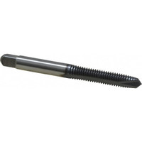 Kennametal Spiral Point Tap: M6 x 1, Metric Coarse, 2 Flutes, Plug, 6H, High Speed Steel, TiCN Finish 1" Thread Length, 2-1/2" OAL, Right Hand, D5, Series 5351TC 4131825 - 74658733