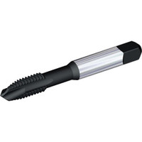 Kennametal Spiral Point Tap: M8x1.25 Metric, 3 Flutes, Plug Chamfer, 6H Class of Fit, High-Speed Steel-E, TiN,CrC,C Coated 11/16" Thread Length, 28.60 mm OAL, Right Hand, D5, Series T820 5431712 - 73724262