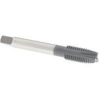 OSG Spiral Point Tap: M12x1.75 Metric Coarse, 3 Flutes, Plug, 6H Class of Fit, High Speed Steel, elektraLUBE Coated 1-21/32" Thread Length, Right Hand, D6, Series 102M 1981902 - 65134629