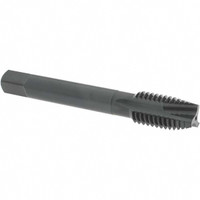 OSG Spiral Point Tap: M14x2.00 Metric Coarse, 3 Flutes, Plug, 6H Class of Fit, Vanadium High Speed Steel, Oxide Coated 1-21/32" Thread Length, Right Hand, D7, Series 289 2892601 - 64047467