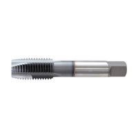 OSG Spiral Point Tap: M16x1.50 Metric Fine, 4 Flutes, Plug, 6H Class of Fit, Powdered Metal, TiCN Coated 24 mm Thread Length, 100 mm OAL, Right Hand, D6, Series 16510 1651002008 - 40466468