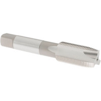 OSG Spiral Point Tap: M20x1.50 Metric Fine, 3 Flutes, Plug, 2B Class of Fit, High Speed Steel, Bright Finish 45 mm Thread Length, 95 mm OAL, Right Hand, Series 122 15637 - 68569003
