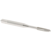OSG Spiral Point Tap: M3x0.50 Metric Coarse, 3 Flutes, Plug, 2B Class of Fit, High Speed Steel, Bright Finish 18 mm Thread Length, 46 mm OAL, Right Hand, Series 122 15368 - 68570308
