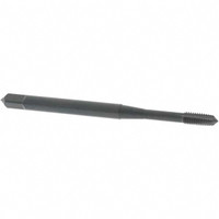 OSG Spiral Point Tap: M3x0.50 Metric Coarse, 3 Flutes, Plug, 6H Class of Fit, Powdered Metal, Oxide Coated 5/8" Thread Length, 49 mm OAL, Right Hand, D3, Series 344 1702201 - 75045542
