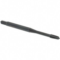OSG Spiral Point Tap: M3x0.50 Metric Coarse, 3 Flutes, Plug, 6H Class of Fit, Vanadium High Speed Steel, Oxide Coated 5/8" Thread Length, 56 mm OAL, Right Hand, Series 259 2590401 - 01912146