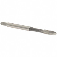OSG Spiral Point Tap: M4x0.70 Metric Coarse, 2 Flutes, Plug, 6H Class of Fit, High Speed Steel, Bright Finish 3/4" Thread Length, Right Hand, Series 288 2888100 - 04621223