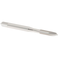 OSG Spiral Point Tap: M5x0.80 Metric Coarse, 3 Flutes, Plug, 2B Class of Fit, High Speed Steel, Bright Finish 22 mm Thread Length, 60 mm OAL, Right Hand, Series 122 15401 - 68570282