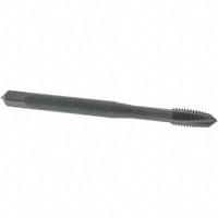 OSG Spiral Point Tap: M5x0.80 Metric Coarse, 3 Flutes, Plug, 6H Class of Fit, Powdered Metal, Oxide Coated 7/8" Thread Length, Right Hand, D4, Series 344 1702401 - 75045567