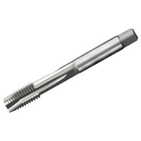Sandvik Coromant Spiral Point Tap: M30x3.5 Metric, 4 Flutes, Plug Chamfer, 6H Class of Fit, High-Speed Steel-E, Bright/Uncoated 45.00 mm Thread Length, 180.00 mm OAL, Right Hand, Series T200-XM 6634982 - 49648827