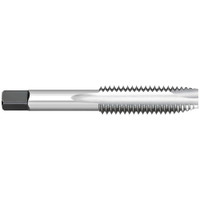Titan USA Spiral Point Tap: M3.5x0.6 Metric, 2 Flutes, Plug Chamfer, 6H Class of Fit, High-Speed Steel, Bright/Uncoated 11/16" Thread Length, 2" OAL, Right Hand, D4, Series High Speed Steel - Spiral Point Plug Taps - Metric TT93220 - 07967870