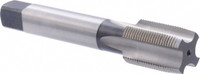 Dormer Pramet Straight Flute Tap: M25x1.5 Metric Fine, 4 Flute, Taper Chamfer, 6H Class of Fit, HSS, Bright/Uncoated Finish 35.00 mm Thread Length, 130.00 mm OAL, Right Hand, Series E513 5977166 - 65682304