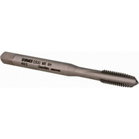 Dormer Pramet Straight Flute Tap: M5x0.8 Metric Coarse, 3 Flute, Plug Chamfer, 6H Class of Fit, HSS, Bright/Uncoated Finish 11.00 mm Thread Length, 58.00 mm OAL, Right Hand, Series E500 5976878 - 65648651