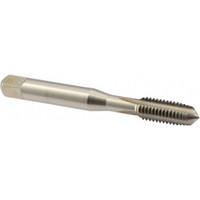 Dormer Pramet Straight Flute Tap: M8x1.25 Metric Coarse, 3 Flute, Plug Chamfer, 6H Class of Fit, HSS, Bright/Uncoated Finish 16.00 mm Thread Length, 72.00 mm OAL, Right Hand, Series E500 5977016 - 65648438