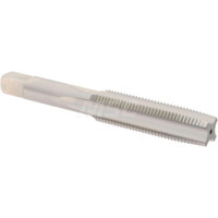 Hertel Straight Flute Tap: M12x1.25 Metric Fine, 4 Flutes, Taper, High Speed Steel, Bright/Uncoated 3-3/8" OAL, Right Hand Thread, D5 K027768AS - 02384576