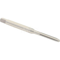 Hertel Straight Flute Tap: M2.5x0.45 Metric Coarse, 3 Flutes, Plug, 6H Class of Fit, High Speed Steel, Bright/Uncoated 1-13/16" OAL, Right Hand Thread, D3 K027717AS - 77429363