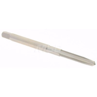 Hertel Straight Flute Tap: M3x0.50 Metric Coarse, 3 Flutes, Taper, 6H Class of Fit, High Speed Steel, Bright/Uncoated 1-15/16" OAL, Right Hand Thread, D3 K027720AS - 02384634