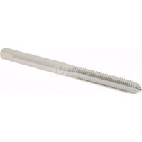 Hertel Straight Flute Tap: M5x0.80 Metric Coarse, 4 Flutes, Plug, 6H Class of Fit, High Speed Steel, Bright/Uncoated 2-3/8" OAL, Right Hand Thread, D4 K027737AS - 77429413
