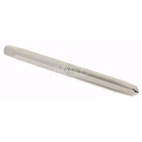 Hertel Straight Flute Tap: M5x0.80 Metric Coarse, 4 Flutes, Taper, 6H Class of Fit, High Speed Steel, Bright/Uncoated 2-3/8" OAL, Right Hand Thread, D4 K027736AS - 02384659