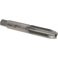 IRWIN HANSON Straight Flute Tap: M10x1 Metric Fine, 4 Flute, Plug Chamfer, 6H Class of Fit, Carbon Steel, Bright/Uncoated Finish 1-1/8" Thread Length, 2-15/16" OAL, Right Hand 8338 - 77253706