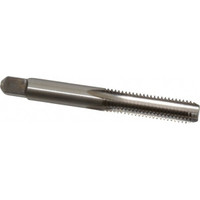 Kennametal M8x1.25 Bottoming RH 6H D5 Bright High Speed Steel 4-Flute Straight Flute Hand Tap 2.72" OAL, 1-1/8" Thread Length, Metric Coarse 1544097 - 88412564