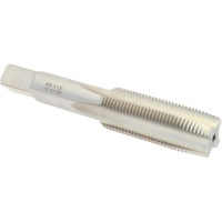 Made in USA M18x1.50 Taper D6 Bright High Speed Steel 4-Flute Straight Flute Hand Tap 4-1/32" OAL, Metric Fine 19671 - 45646791