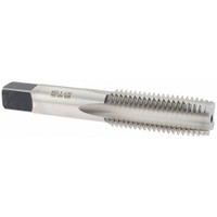 Made in USA Straight Flute Tap: M20x2.50 Metric Coarse, 4 Flutes, Plug, High Speed Steel, Bright/Uncoated 4-15/32" OAL, D7 20439-P - 45648995